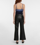 Altuzarra - Sim tie-dye silk crop top
