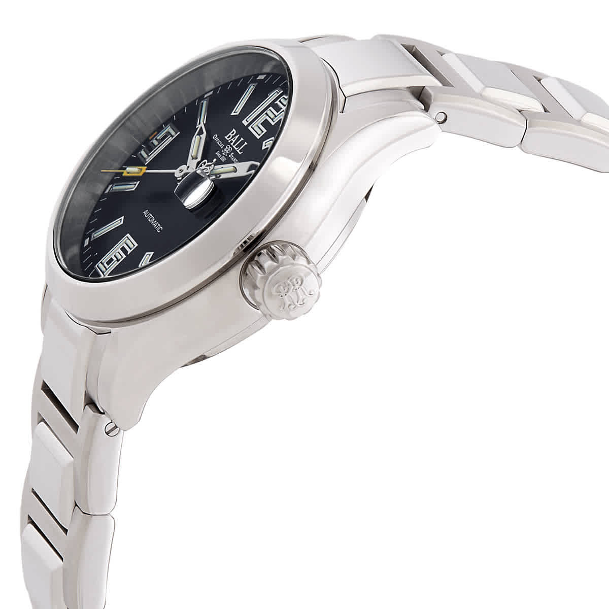 Ball Quartz Black Dial Ladies Watch NL1026C-S4A-BKGR