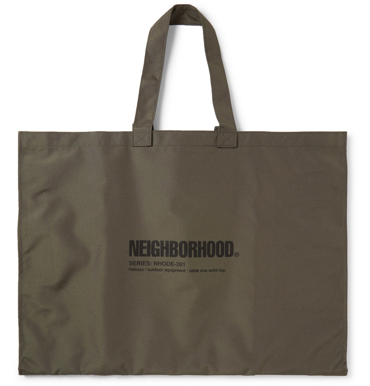 Neighborhood - Helinox Packable Logo-Print Resin Table - Black