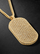 PATTARAPHAN - 14-Karat Gold and Diamonds Pendant Necklace