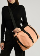 Rains Hilo Weekend Small Rubberised Holdall - Peach - One Size