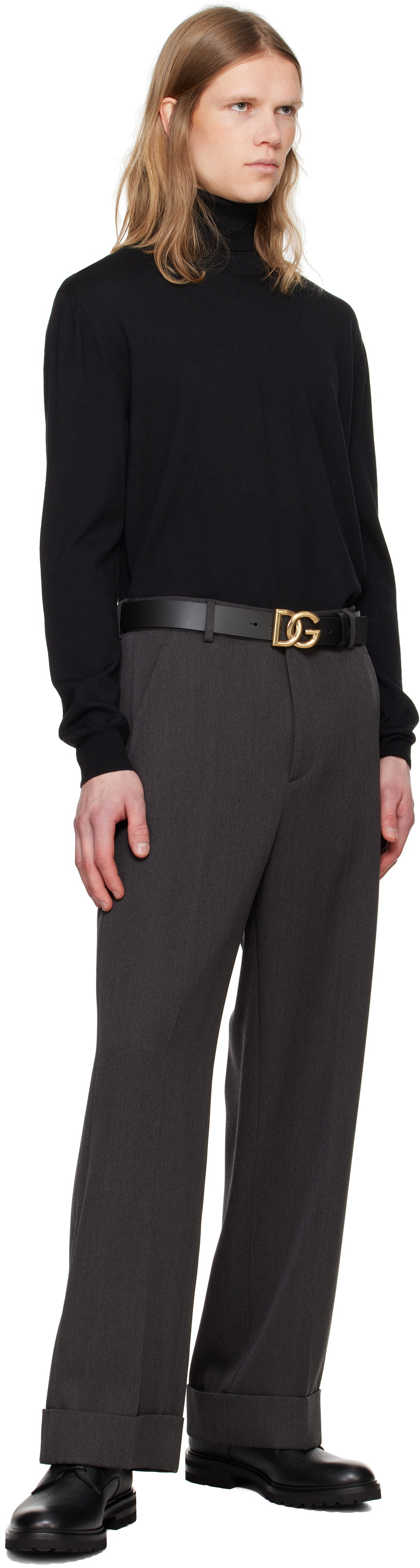 Dolce&Gabbana Black Altavilla Derbys