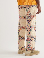 BODE - Straight-Leg Patchwork Printed Cotton Trousers - Multi