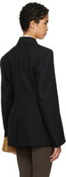 Carven Black Tailored Blazer