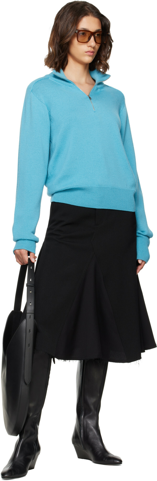 Aesther Ekme Black Calfksin Bag