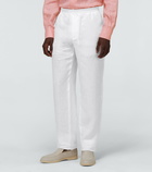 Loro Piana - Arizona Solaire linen drawstring pants