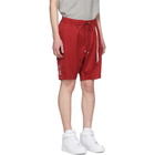 mastermind WORLD Red Logo Shorts