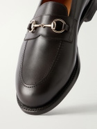 MORJAS - The Horsebit Leather Loafers - Brown