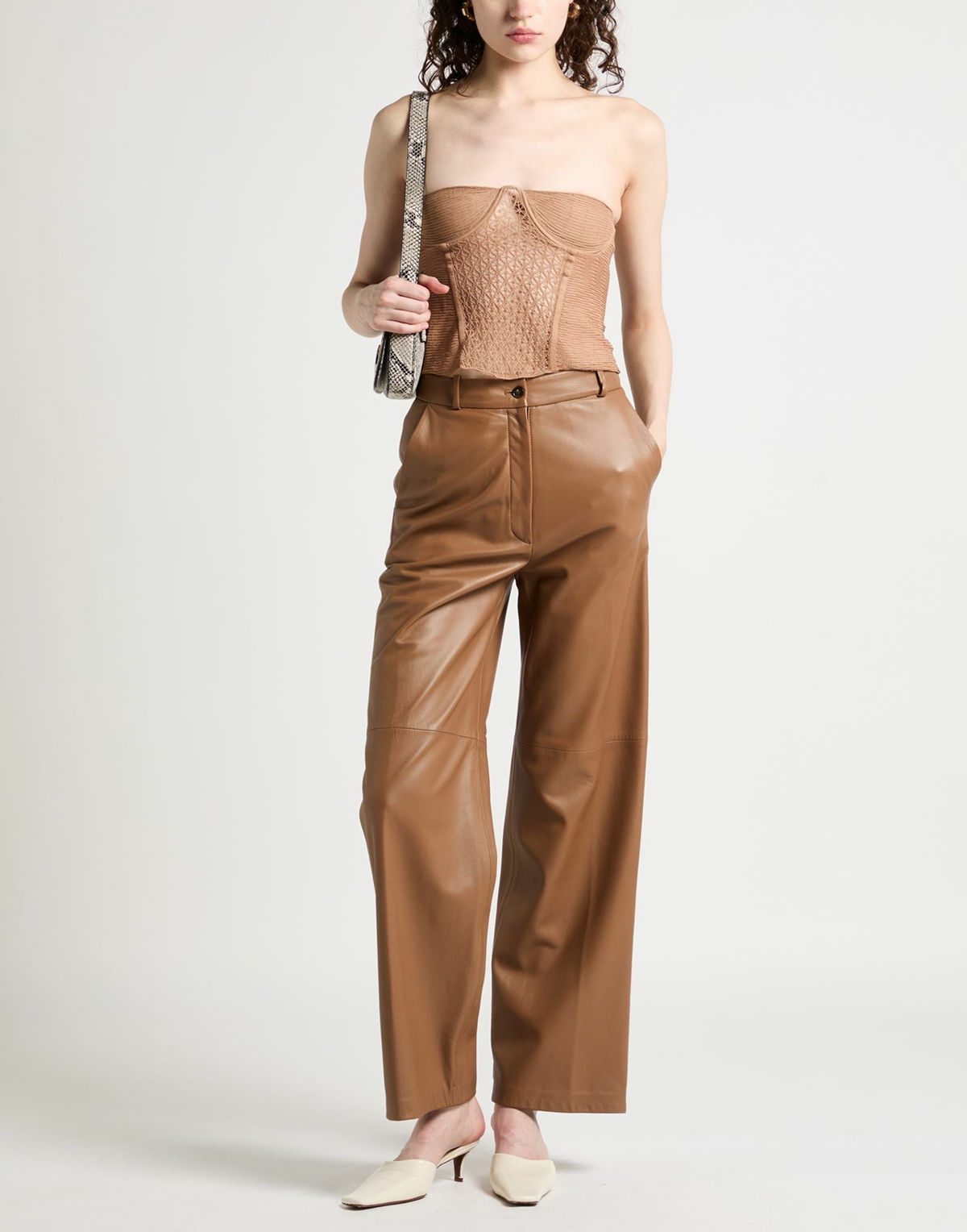 Khaite Womens Top Light brown