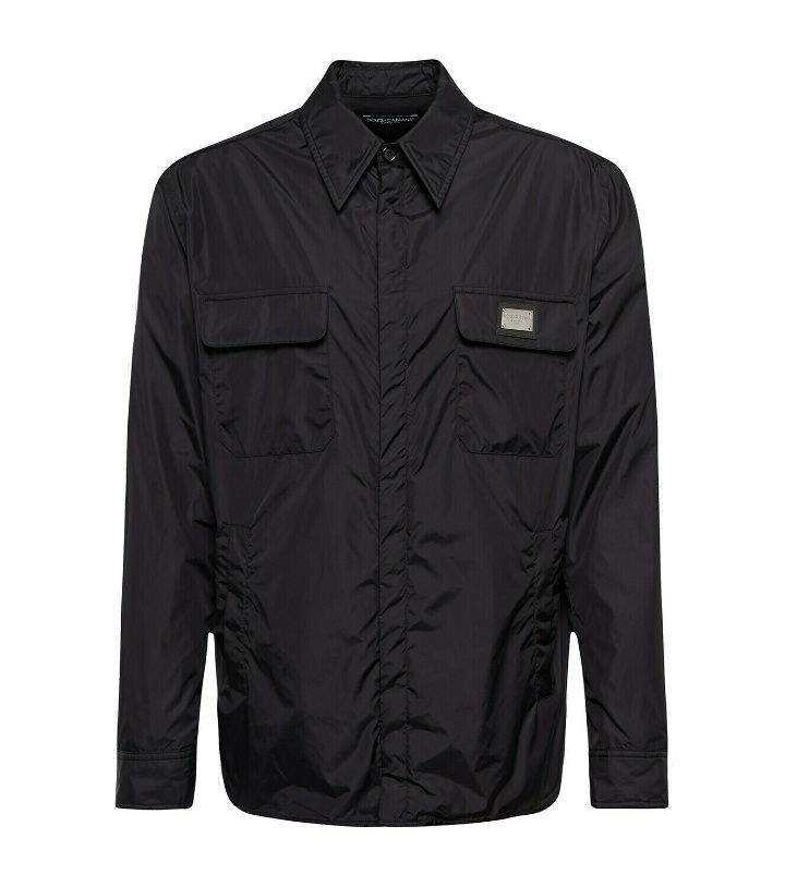 Photo: Dolce&Gabbana - Nylon shirt jacket