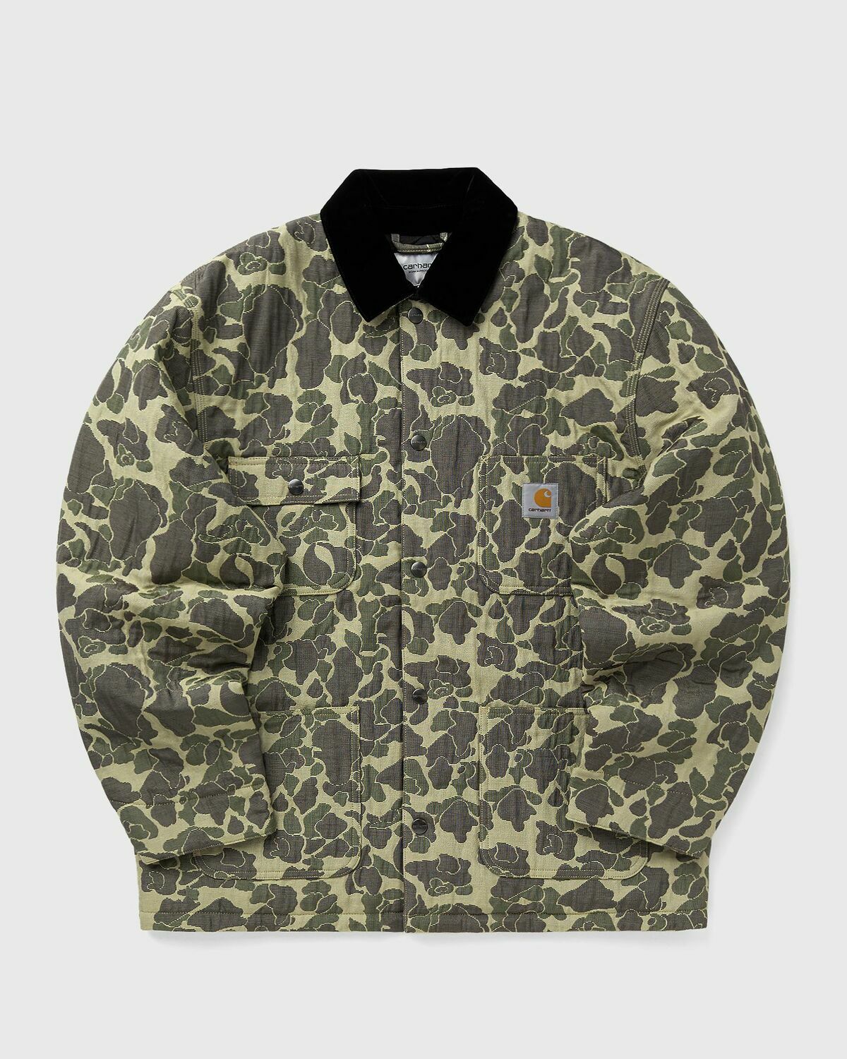 Carhartt WIP Tapestry Chore Coat Green Mens Parka