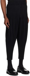 HOMME PLISSÉ ISSEY MIYAKE Black Basics Trousers