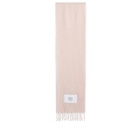 Maison Kitsuné Women's Baby Alpaca Scarf in Pasture Rose 