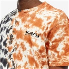 KAVU Men's Klear Above Etch Art T-Shirt in Resin Tie Dye
