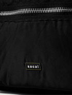 Sacai - Leather-Trimmed Nylon Tote Bag