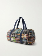 Polo Ralph Lauren - Large Patchwork Checked Cotton-Madras Duffle Bag