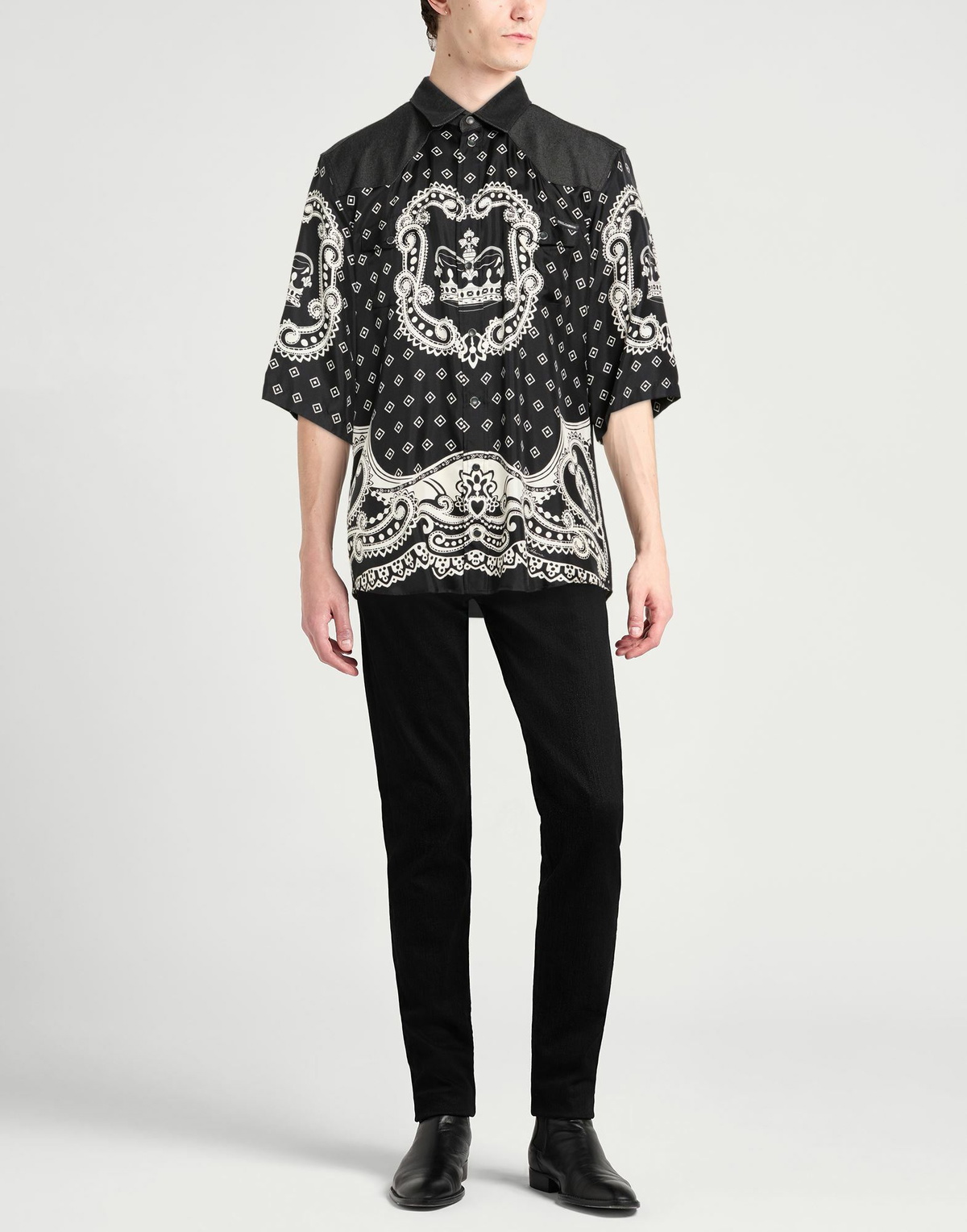 Dolce & gabbana Mens Shirt in Black