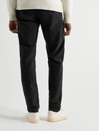 Incotex - Slim-Fit Cotton-Blend Twill Trousers - Black