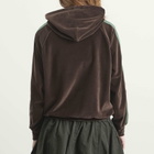Needles Women's Track Hoodie in Brown