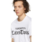 Dsquared2 White Torontos Caten Twins T-Shirt