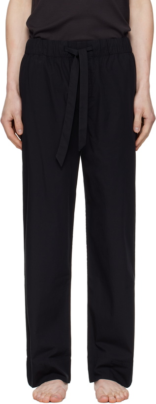 Photo: Tekla Black Poplin Pyjama Pants