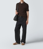 Loewe Ballet Runner 2.0 suede-trimmed sneakers