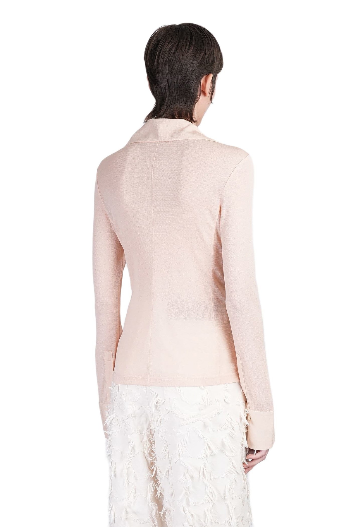 Séfr Claire Shirt In Powder Acrylic