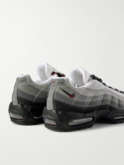 Nike - Air Max 95 Suede and Mesh Sneakers - Black