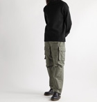 Universal Works - Ribbed Wool Rollneck Sweater - Black