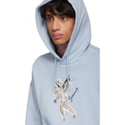 Givenchy Blue Icarus Regular-Fit Hoodie