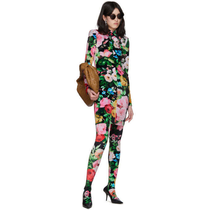 Richard Quinn Multicolor Floral Dress