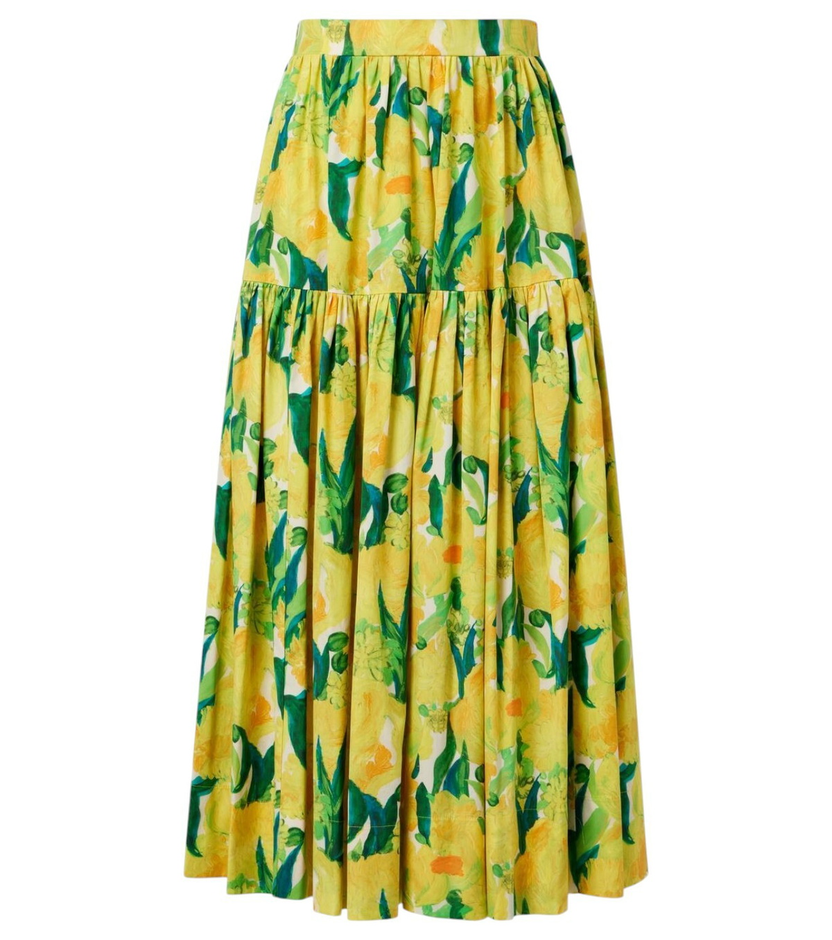 La DoubleJ Flipper printed cotton maxi skirt La DoubleJ