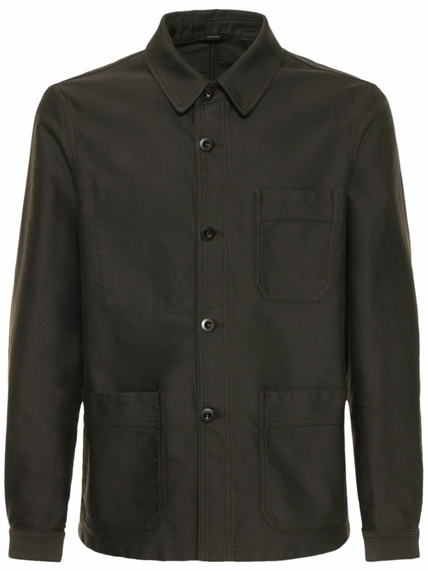 Photo: TOM FORD - Cotton Satin Chore Jacket