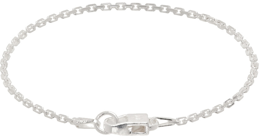 Hatton Labs Silver Mini Anchor Bracelet
