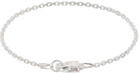 Hatton Labs Silver Mini Anchor Bracelet