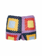 MARNI - Cotton Crochet Mini Shorts