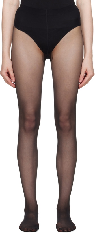 Photo: Wolford Black Individual 10 Tights