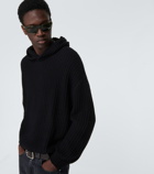 Our Legacy - Sailor ribbed-knit silk hoodie