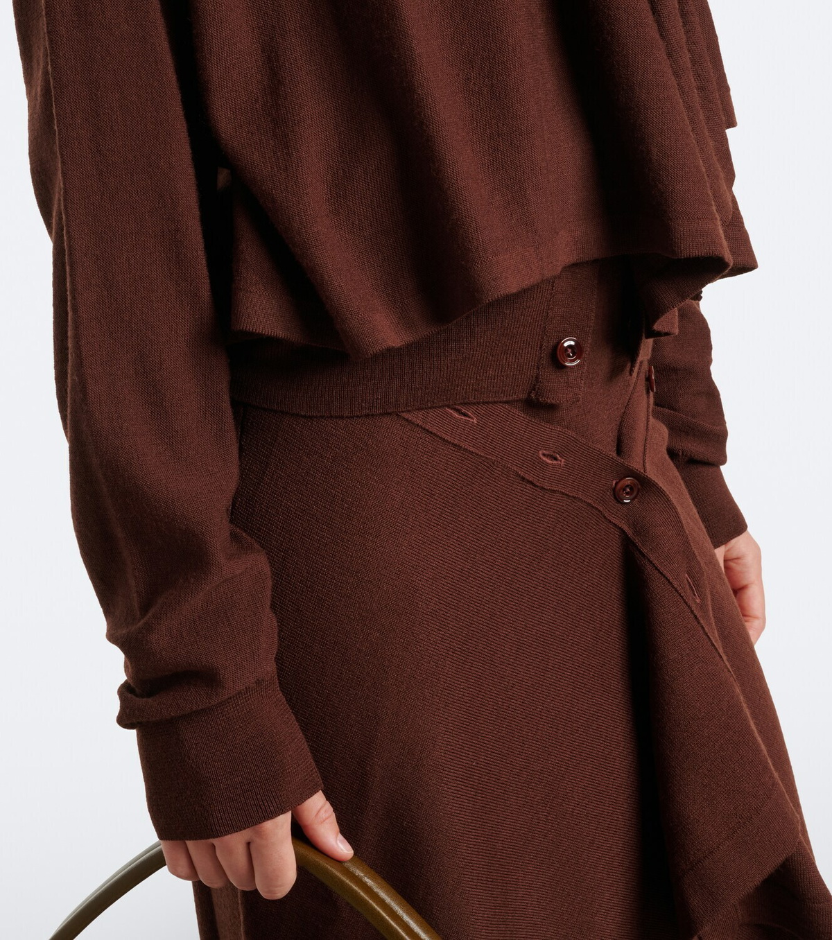 Lemaire Wool-blend cardigan