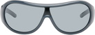 Miu Miu Eyewear Blue 'Archive 2005' Sunglasses