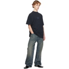 Balenciaga Black Loop Sports Icon Oversized T-shirt