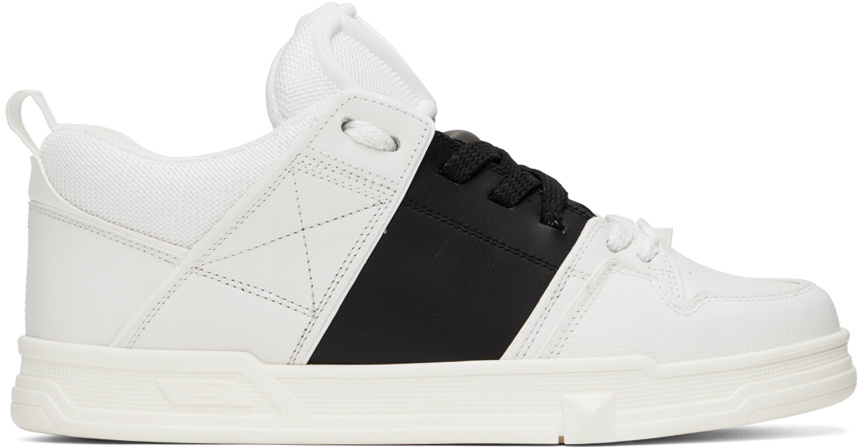 Valentino Open Skate Green & White Sneakers main image 0