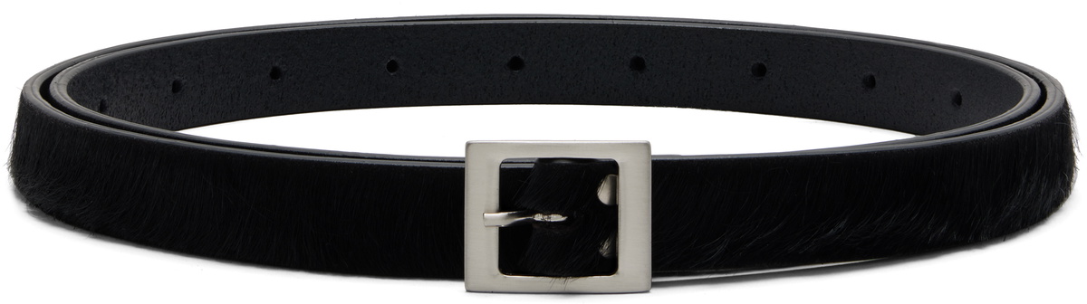 Rick Owens Black Tongue Belt Rick Owens