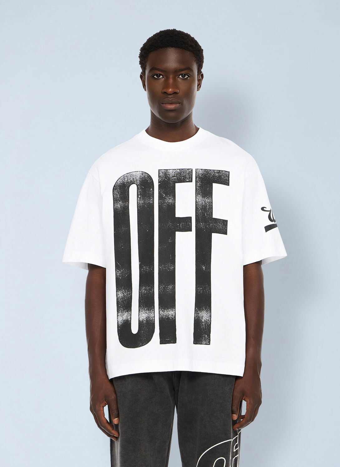 Off-White Big Off Diagonal Skate Logo T-Shirt