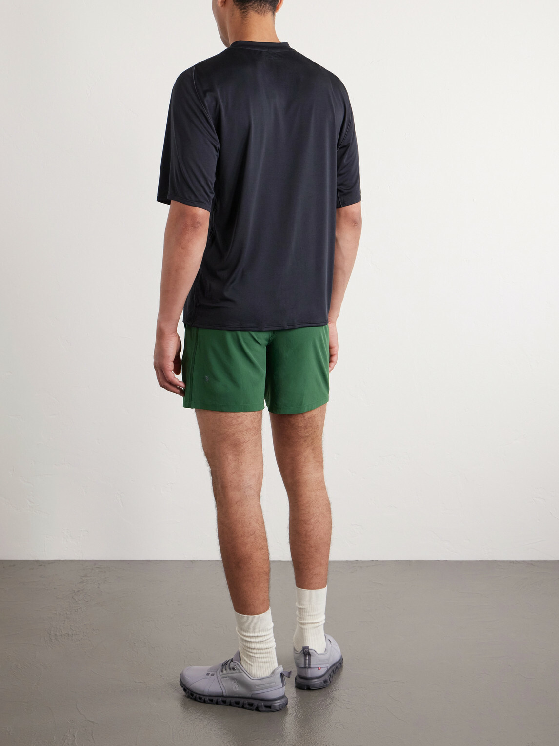Portal - Lateral Peak Logo-Print Recycled-Jersey T-Shirt - Black