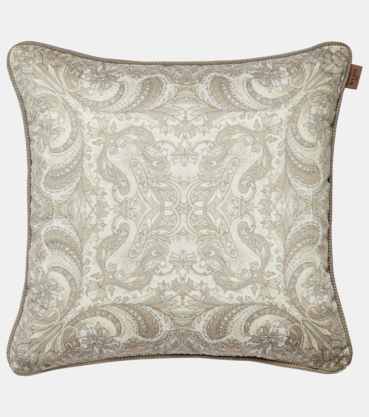 Etro Floral cotton jacquard cushion