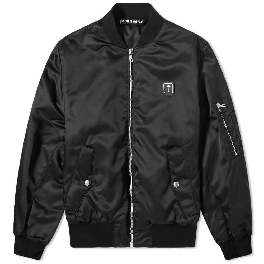 Palm Angels Patch Logo Bomber Jacket Palm Angels