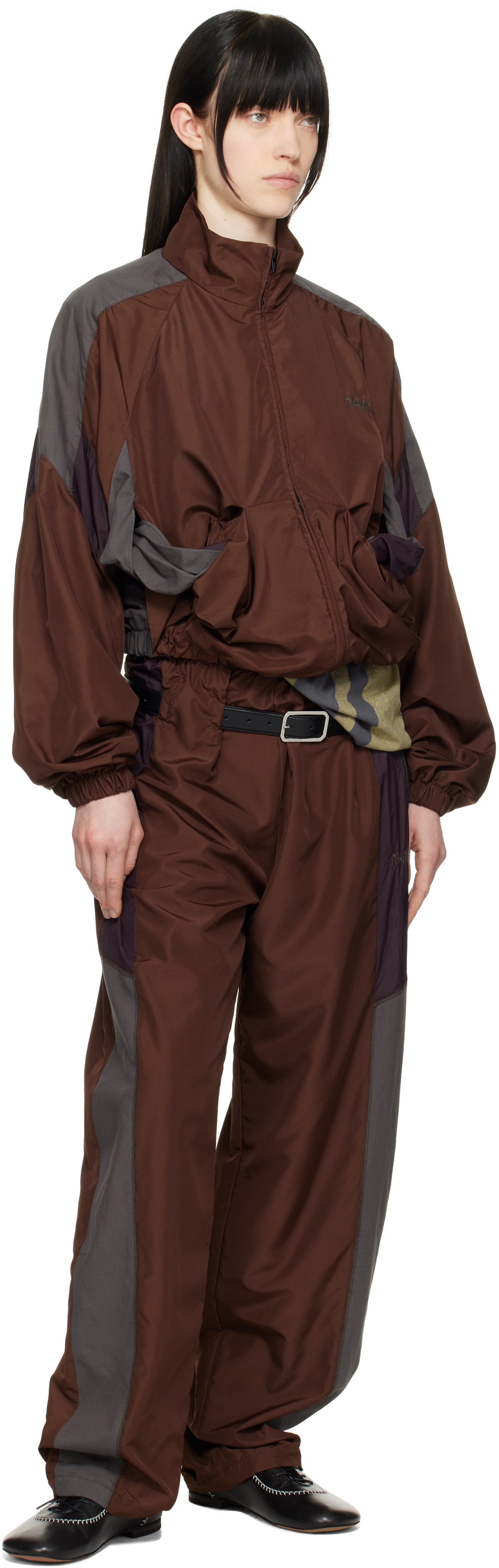 Magliano Brown Gabber Track Pants