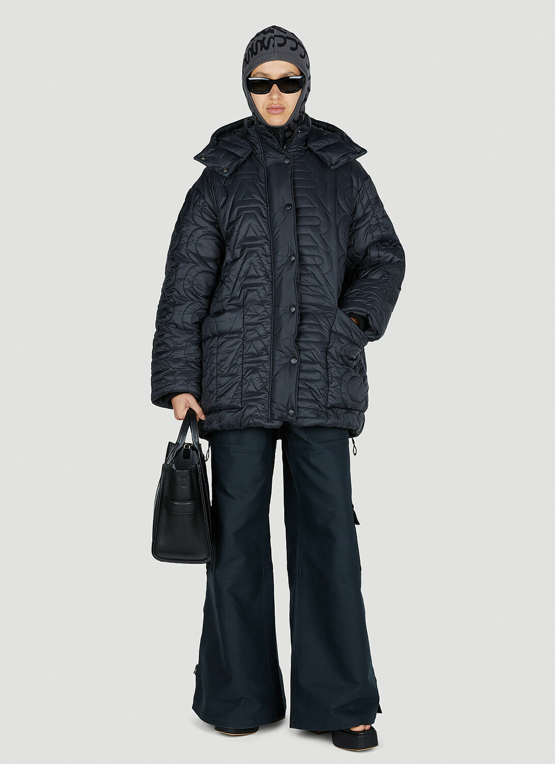Marc Jacobs Monogram Quilted Puffer Coat