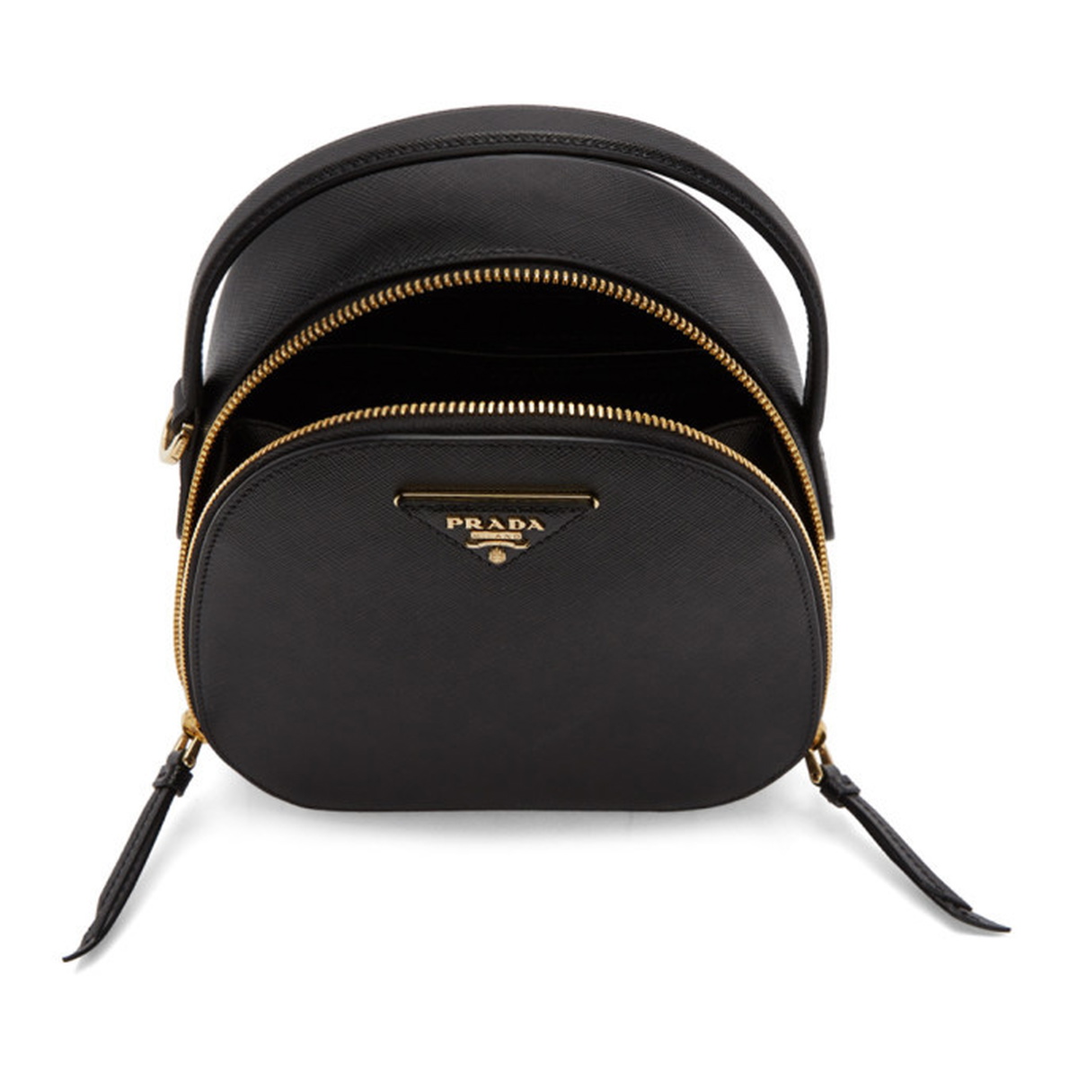 Prada Odette Backpack In Black